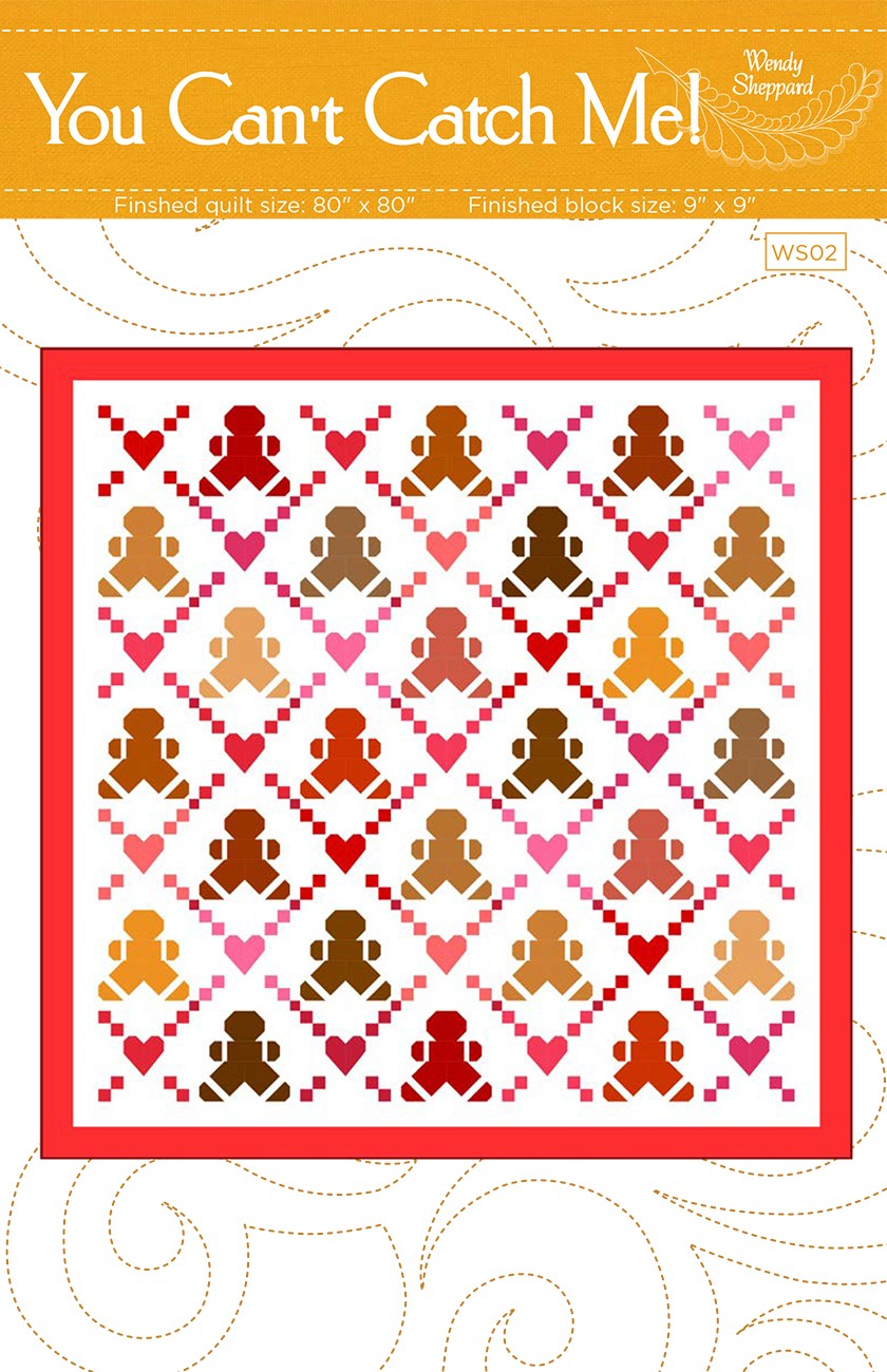 You Can't Catch Me - Linda's Electric Quilters