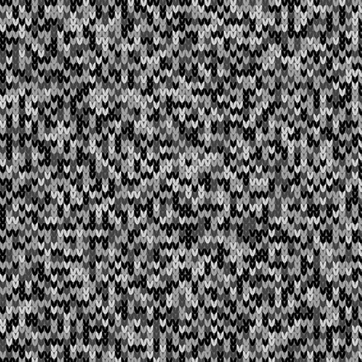 Knit & Caboodle - Happy Gray 44" / 45" Fabric Per Yard