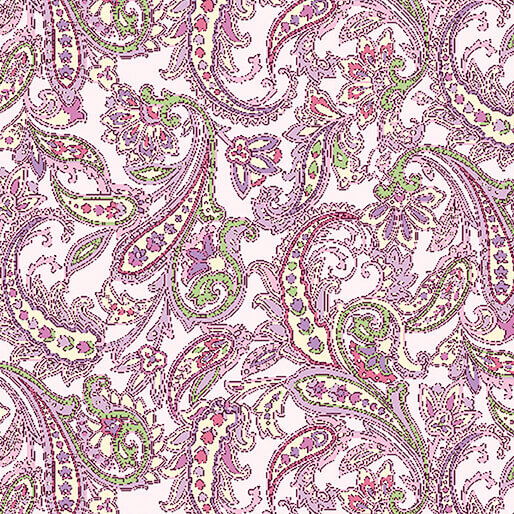 Sleepovers - Pink Cozy Slippers 44" / 45" Fabric Per Yard