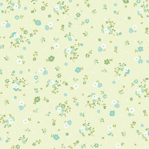 Sleepovers - Lime Pajamas 44" / 45" Fabric Per Yard