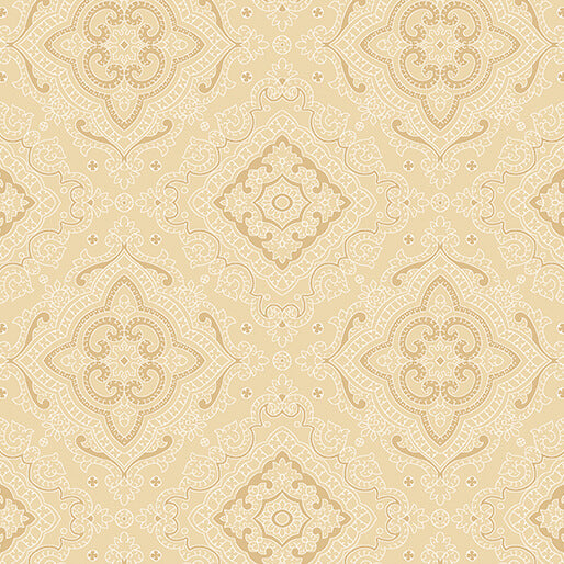 The Drawing Room - Tea Table - Beige 44" / 45" Fabric Per Yard