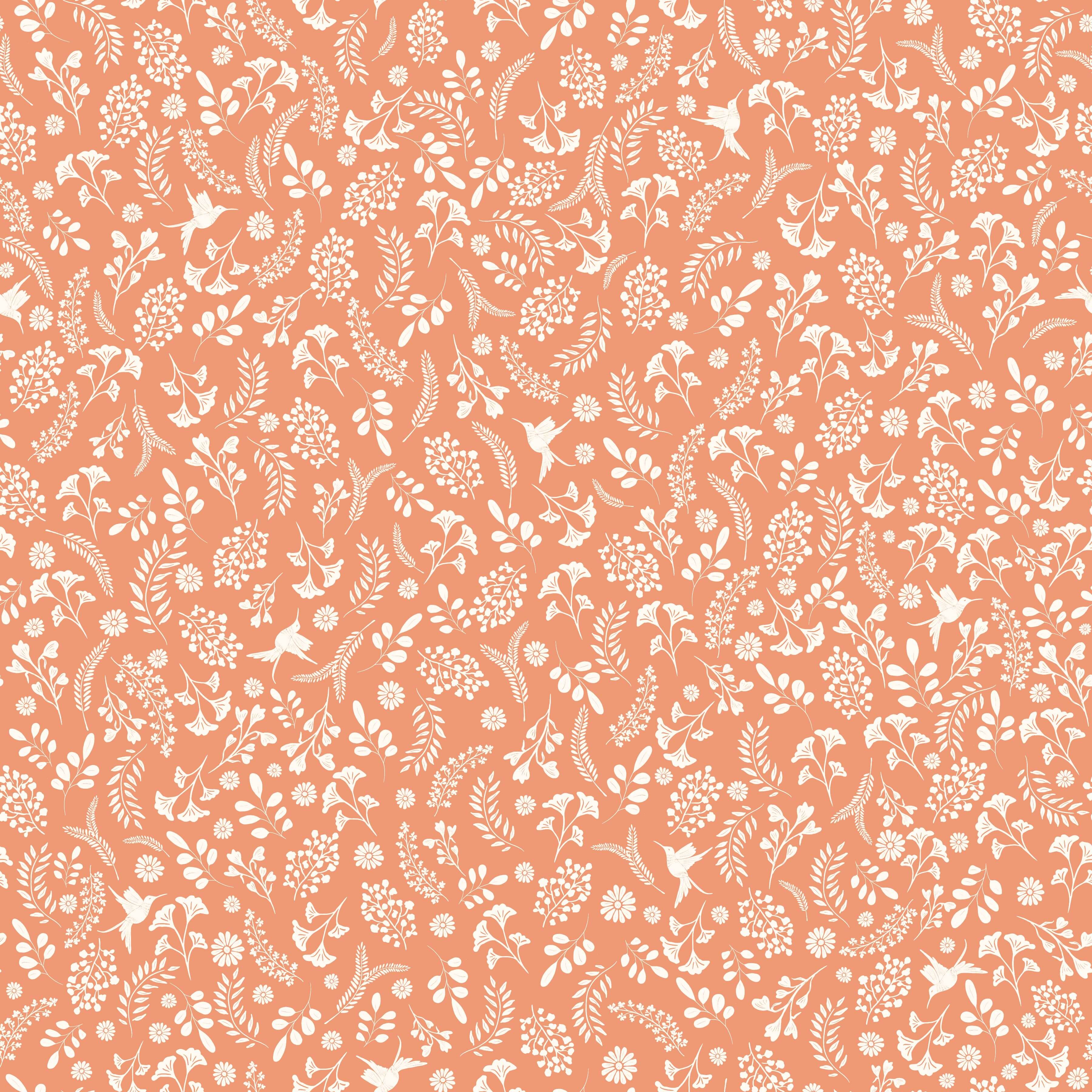 Unicorn Dreams - Whimsical - Coral 44" / 45" Fabric Per Yard