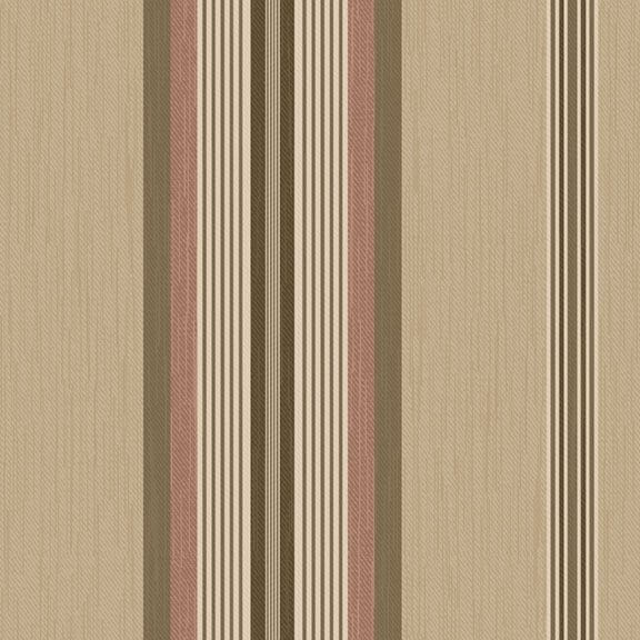 Dressmaker - Stripe - Tan 44" / 45" Fabric Per Yard