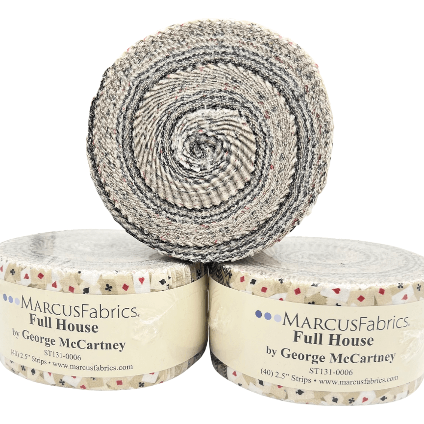 Full House by Marcus Fabrics - 2.5" Roll (40 Strips)