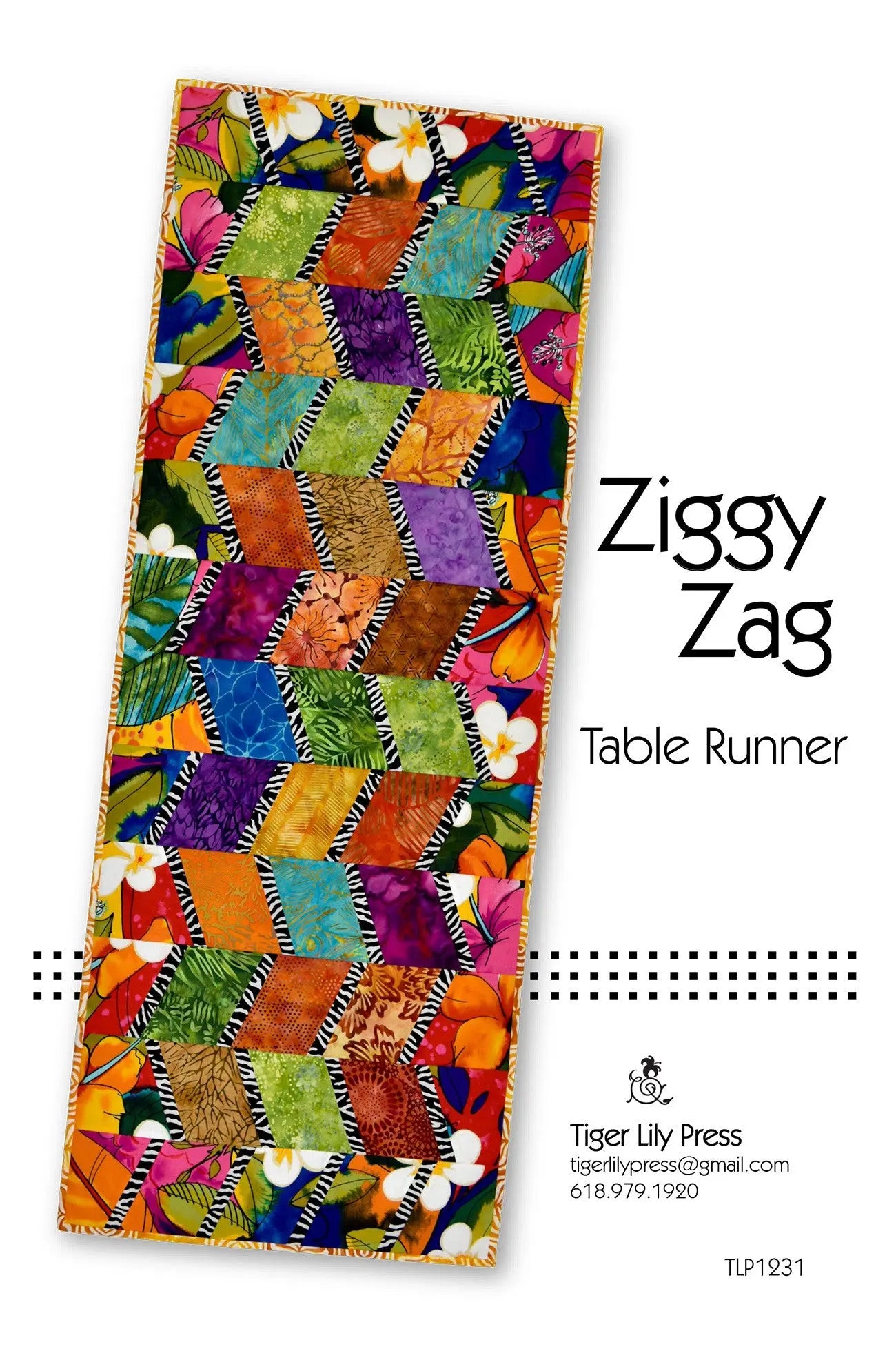 Ziggy Zag Table Runner Checker Distributor