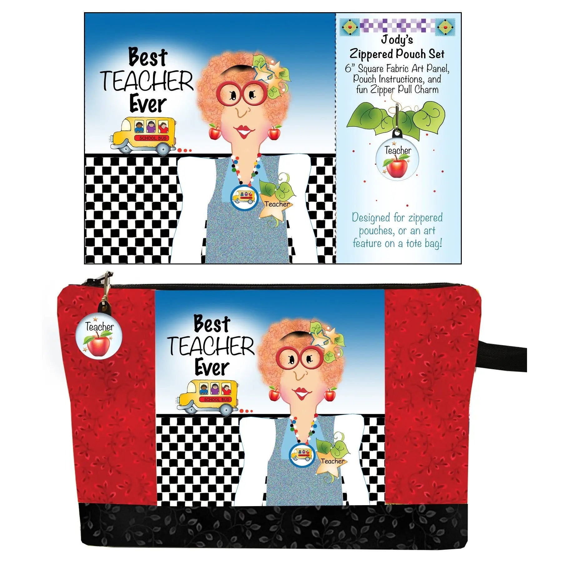 Zipper Pouch Set Teacher Checker Distributor