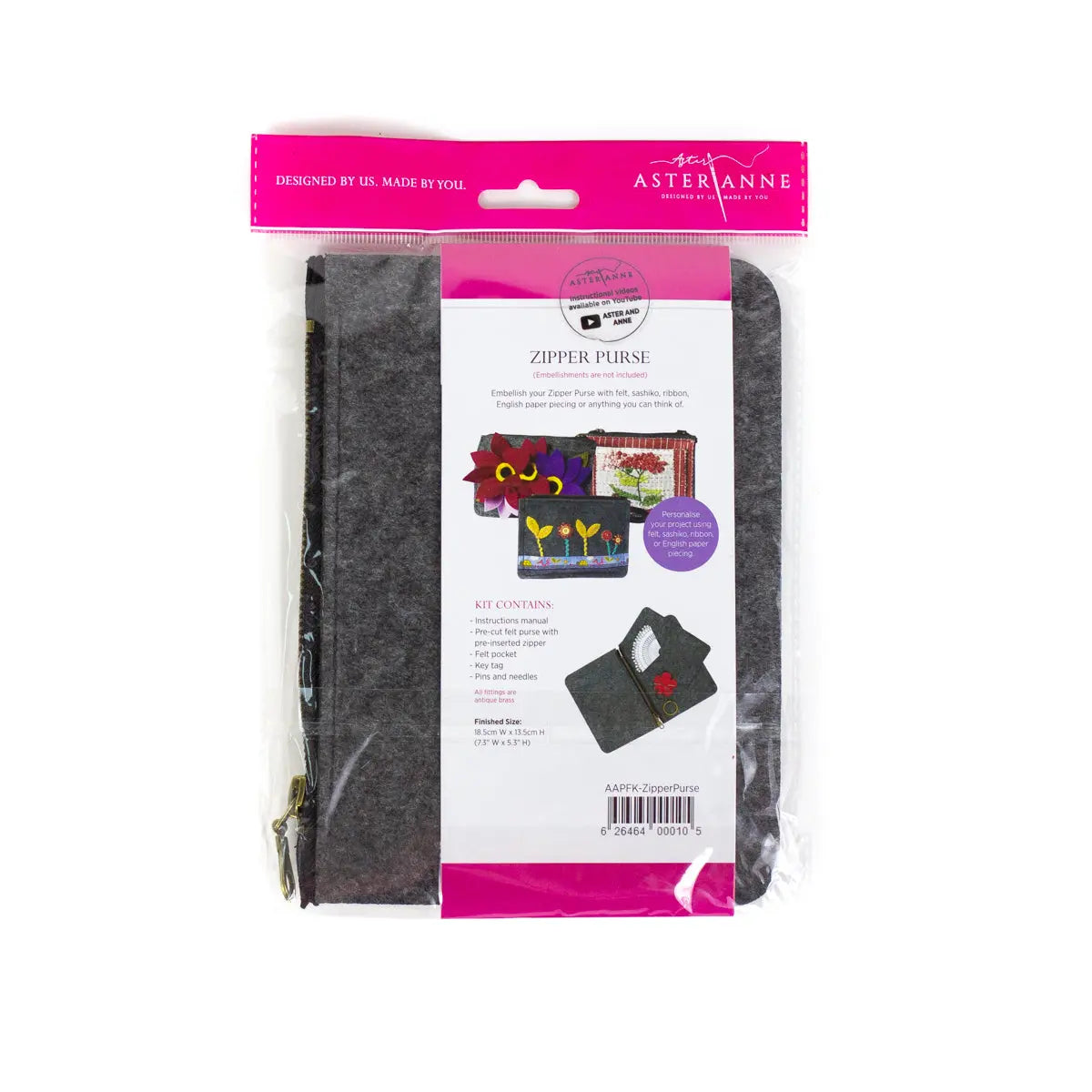 Zipper Purse Kit WonderFil USA