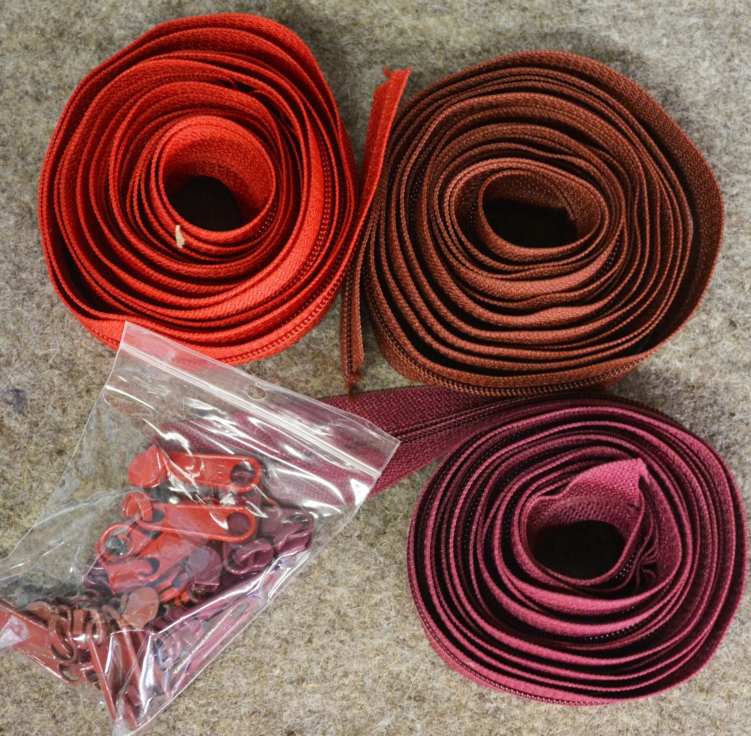 Zipper Trio Baryard Blush - Linda's Electric Quilters