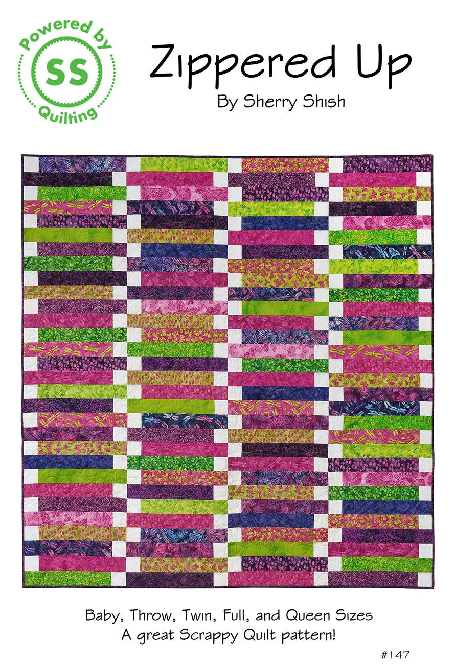 Zippered Up - Linda's Electric Quilters