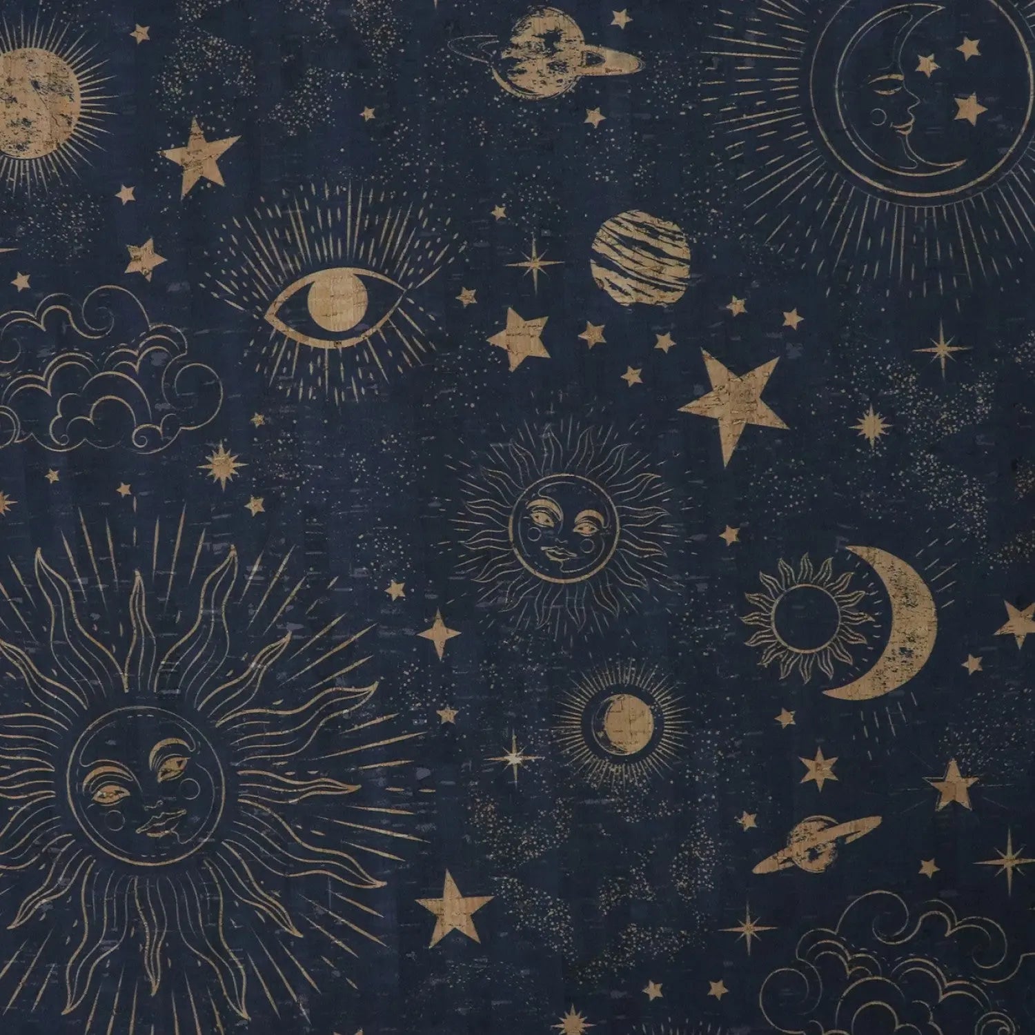 Zodiac Galaxy Pro Cork 1/2 yard - Linda's Electric Quilters
