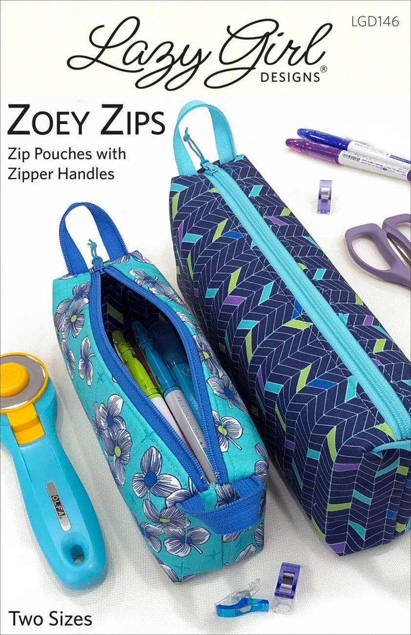 Zoey Zips - Linda's Electric Quilters