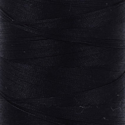 Aurifil 2692 Black 50wt cotton thread 1300m spool