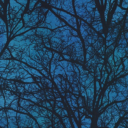 Robert Kaufman Raven Moon 19486-282 spooky Halloween cotton