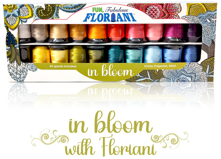 Floriani Thread - In Bloom 20 ct set