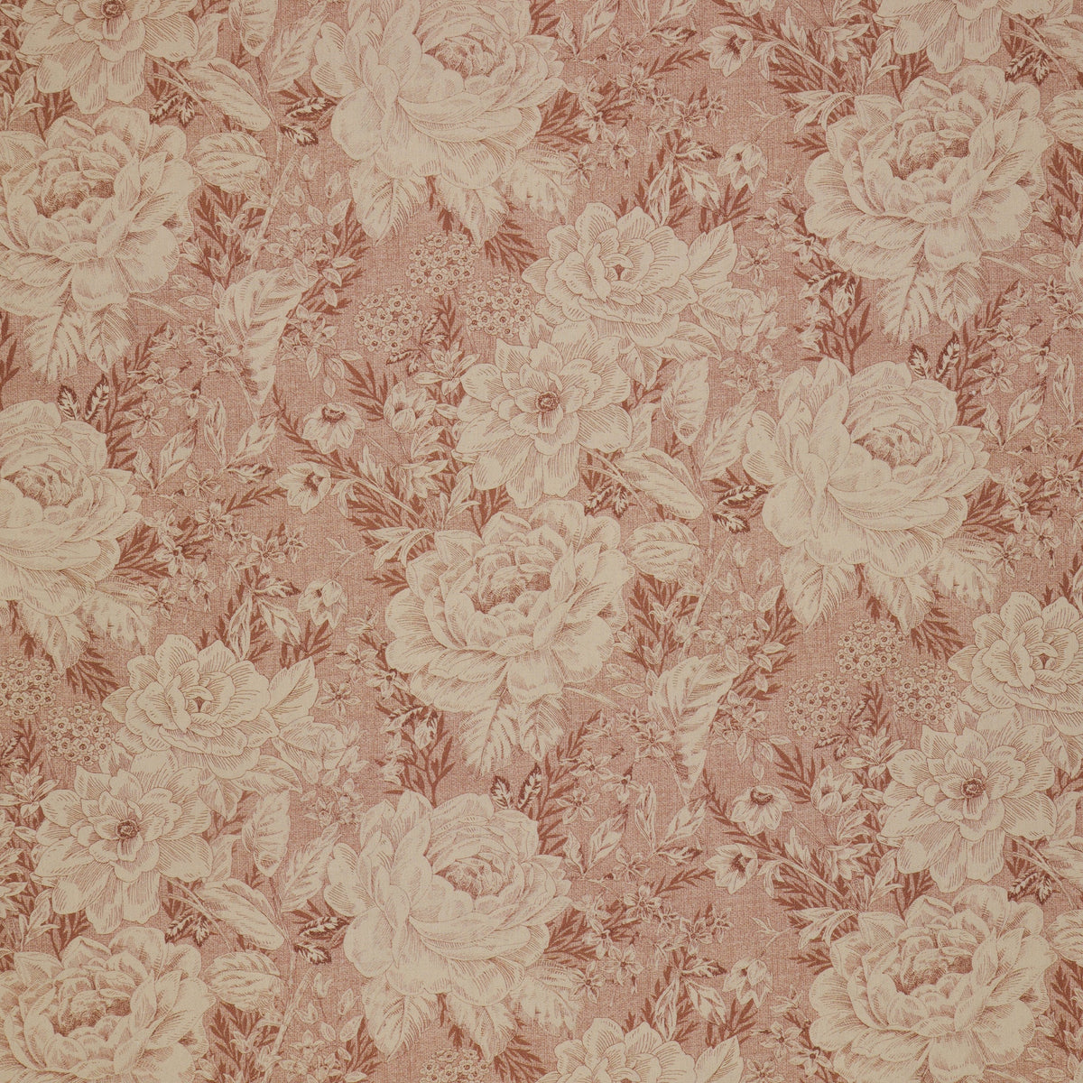 Charlotte Vintage Floral Blush 108" Wideback Fabric Per Yard