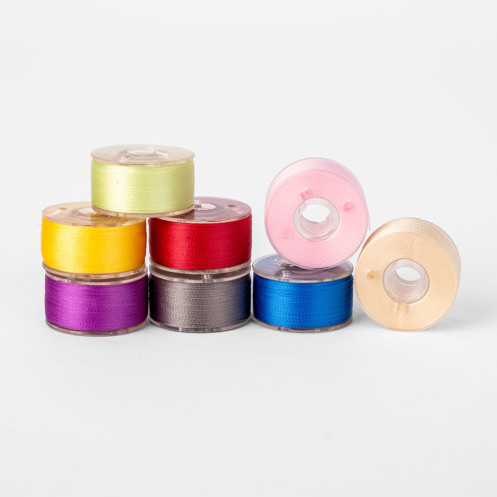 Color Wheel Prewound Bobbin Set