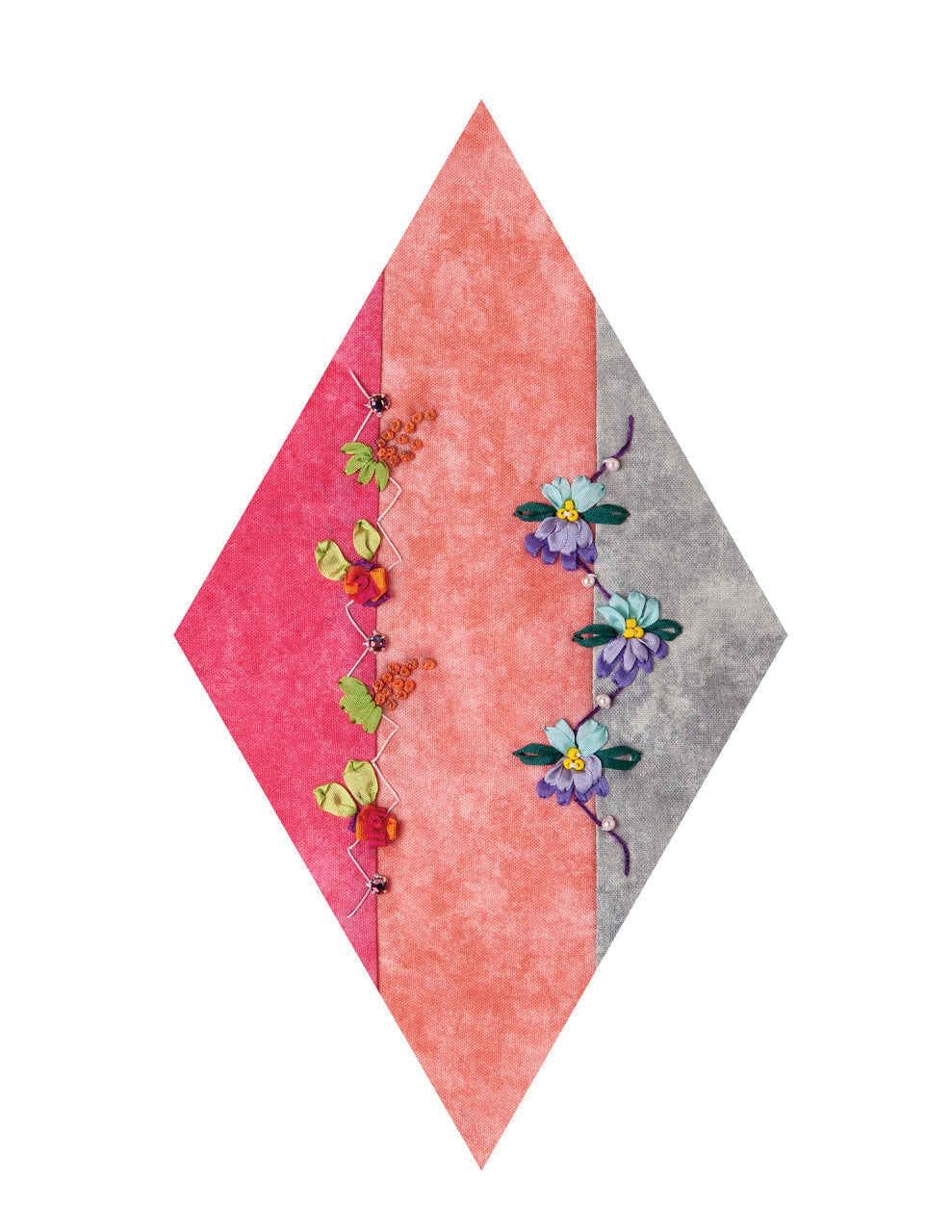 Crazy Quilting Dazzling Diamonds