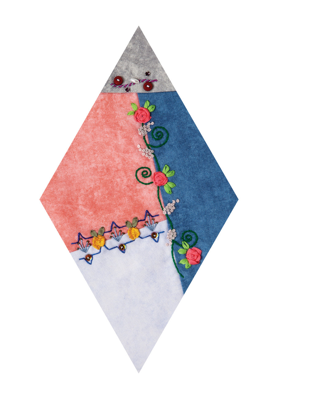 Crazy Quilting Dazzling Diamonds