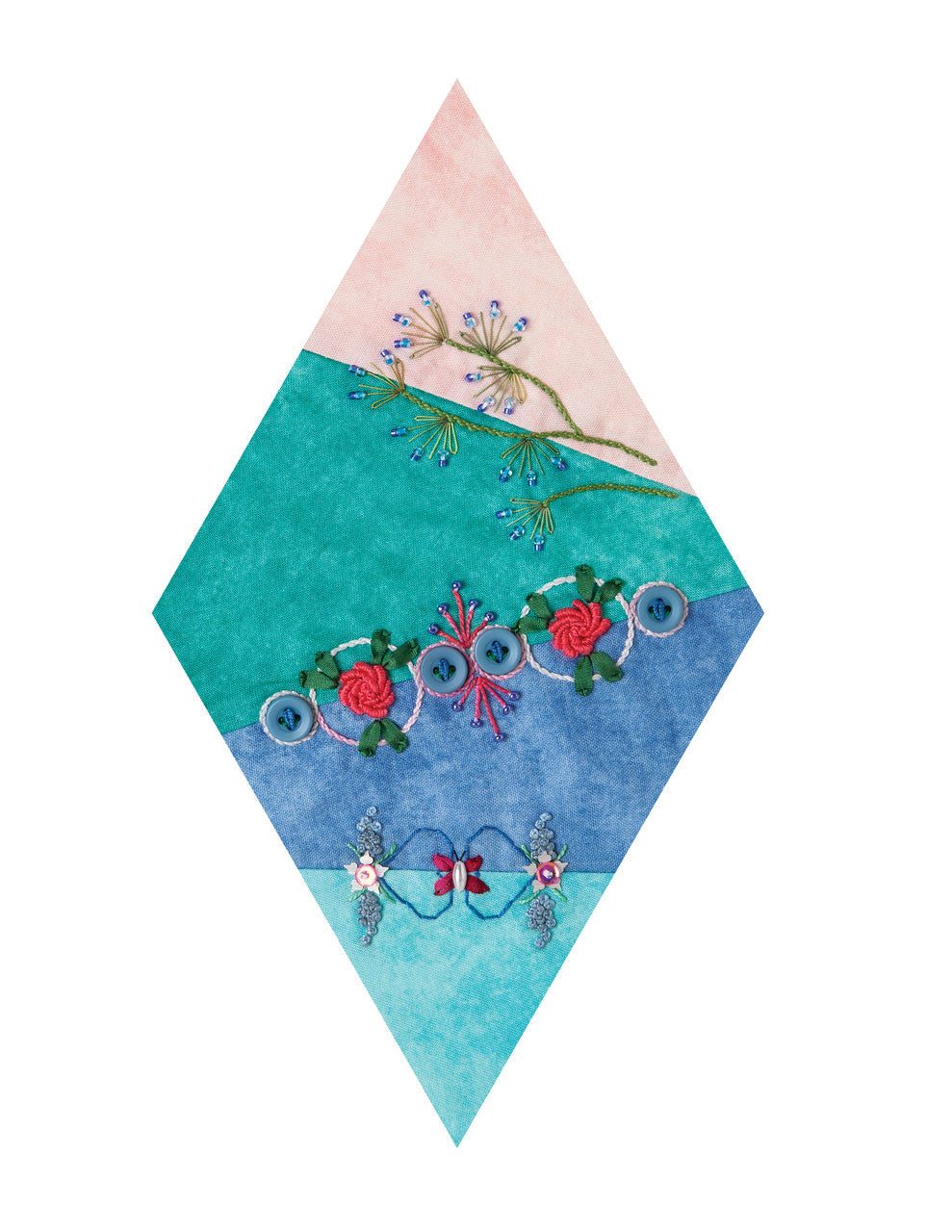 Crazy Quilting Dazzling Diamonds