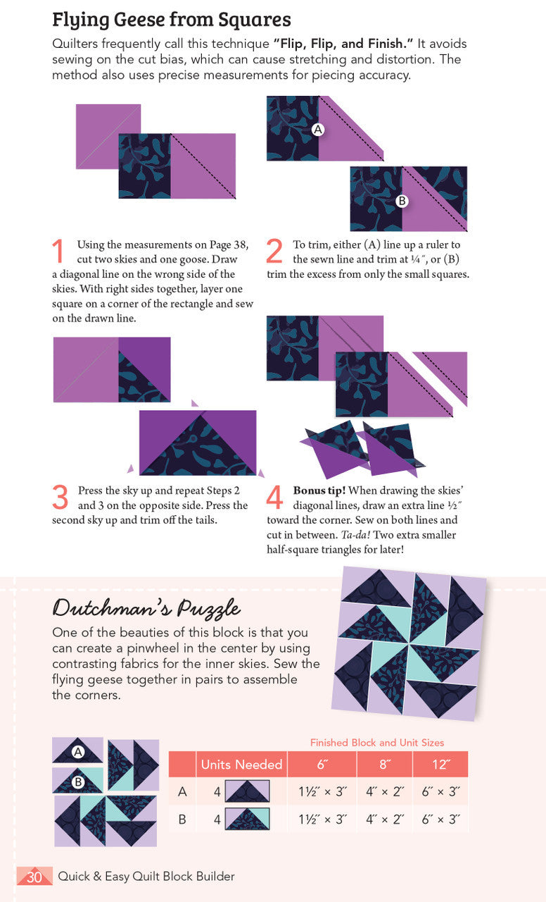 Quick & Easy Quilt Block Builder
