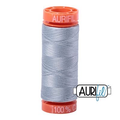 Aurifil 2612 Arctic Sky 50wt cotton quilting thread 200m spool