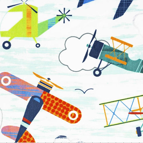 Aruba Fly With Me Digital Cuddle 58/60" Fabric Per Yard