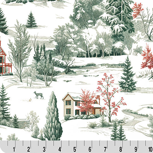 Digital Cuddle Spruce Tinseltown 58" - 60" Fabric per yard