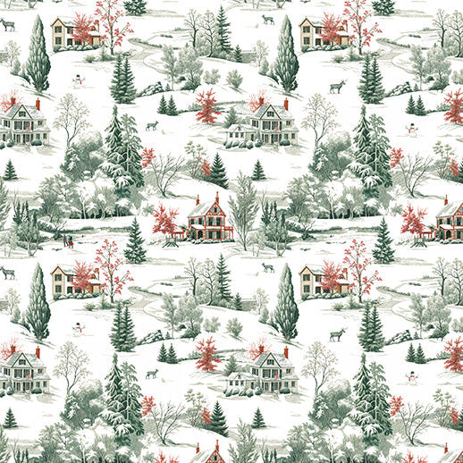 Digital Cuddle Spruce Tinseltown 58" - 60" Fabric per yard