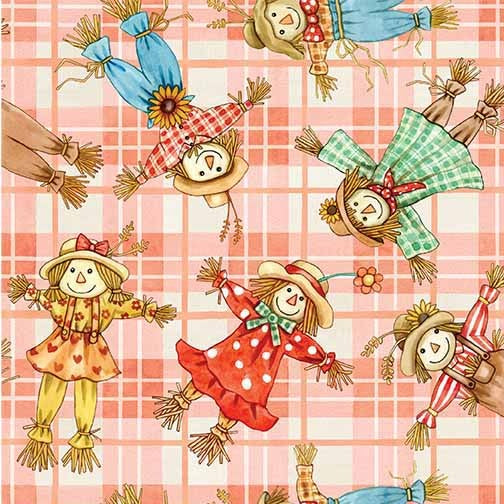 SCARECROW FESTIVAL 44"/45" Cotton Fabric Per Yard