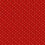 Peppermint and Pine Red Dots Christmas quilting fabric by Marcus