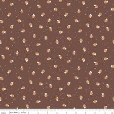 Faraway Kingdom Cocoa quilting fabric by Riley Blake