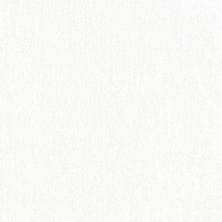 Robert Kaufman Kona Premium Muslin 44 inch cotton fabric in Optic White
