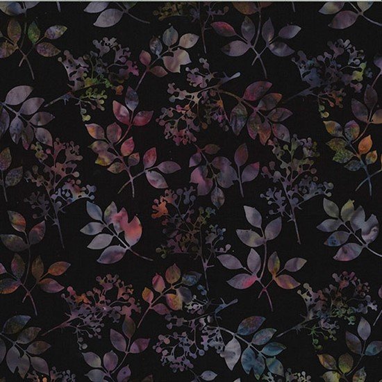Hoffman Bali Batik T2431-657 mixed foliage quilting cotton
