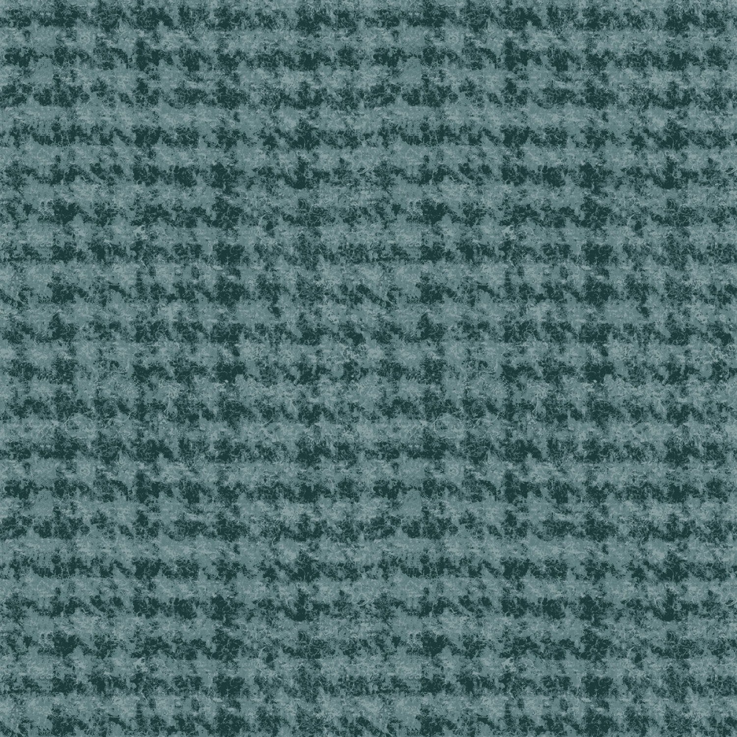 Woolies Flannel Houndstooth Teal quilting flannel by Maywood