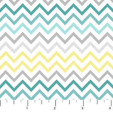 Northcott Hello Baby F21569-44 cotton flannel