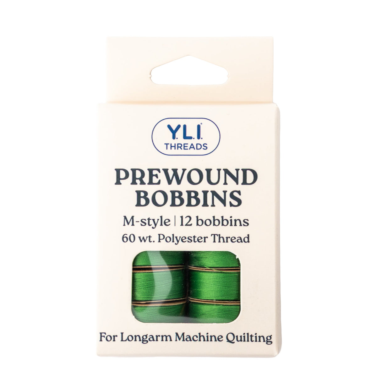 M-style Prewound Bobbins #508 - Green Dozen