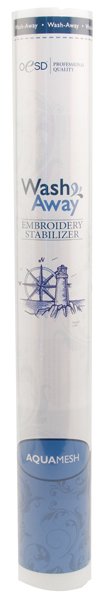AquaMesh Plus wash-away embroidery stabilizer 20 inch by 10 yards
