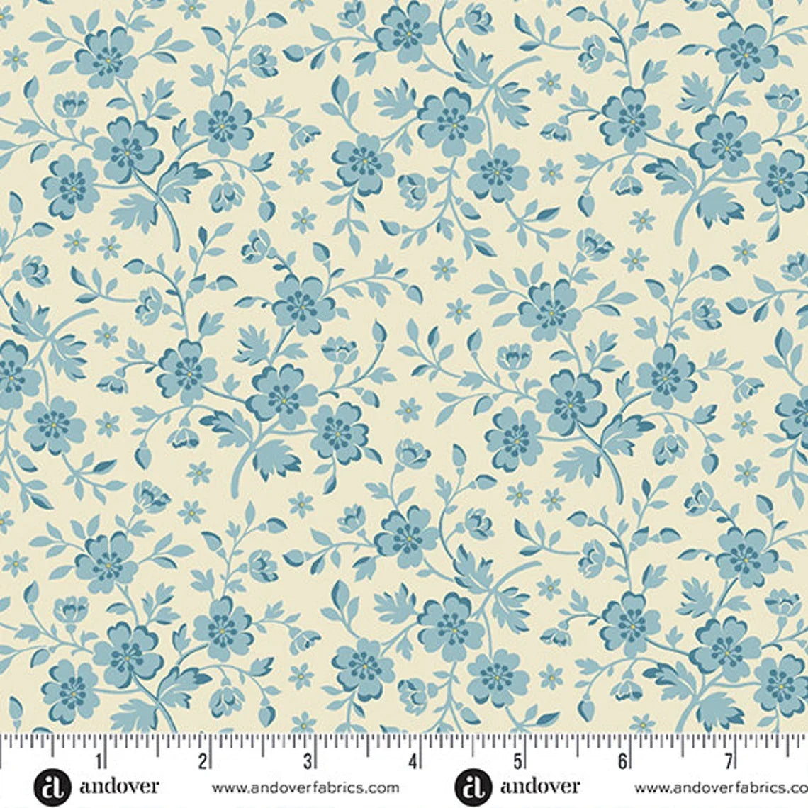 Beach House Sea Oats Linen quilting fabric by Andover