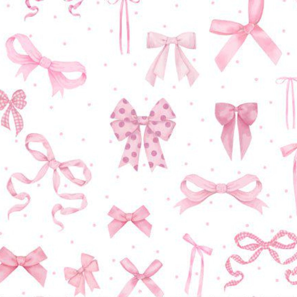 Pink Bowtique Digital Cuddle 58/60" Fabric Per Yard