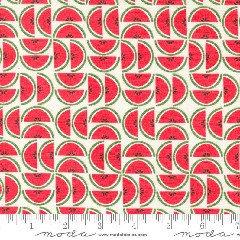 Fruit Loop Jicama Candied Fruit Cotton 44"/45" Fabric Per Yard