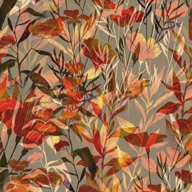 In The Beginning Fabrics Fabric Reflections of Autumn II Garden Cotton 44"/45" Fabric Per Yard