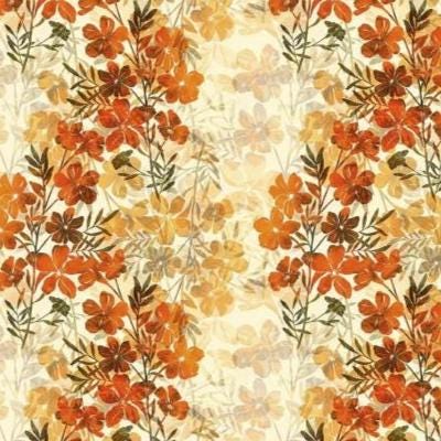 In The Beginning Fabrics Fabric Reflections of Autumn II Shadow Flowers Cotton 44"/45" Fabric Per Yard