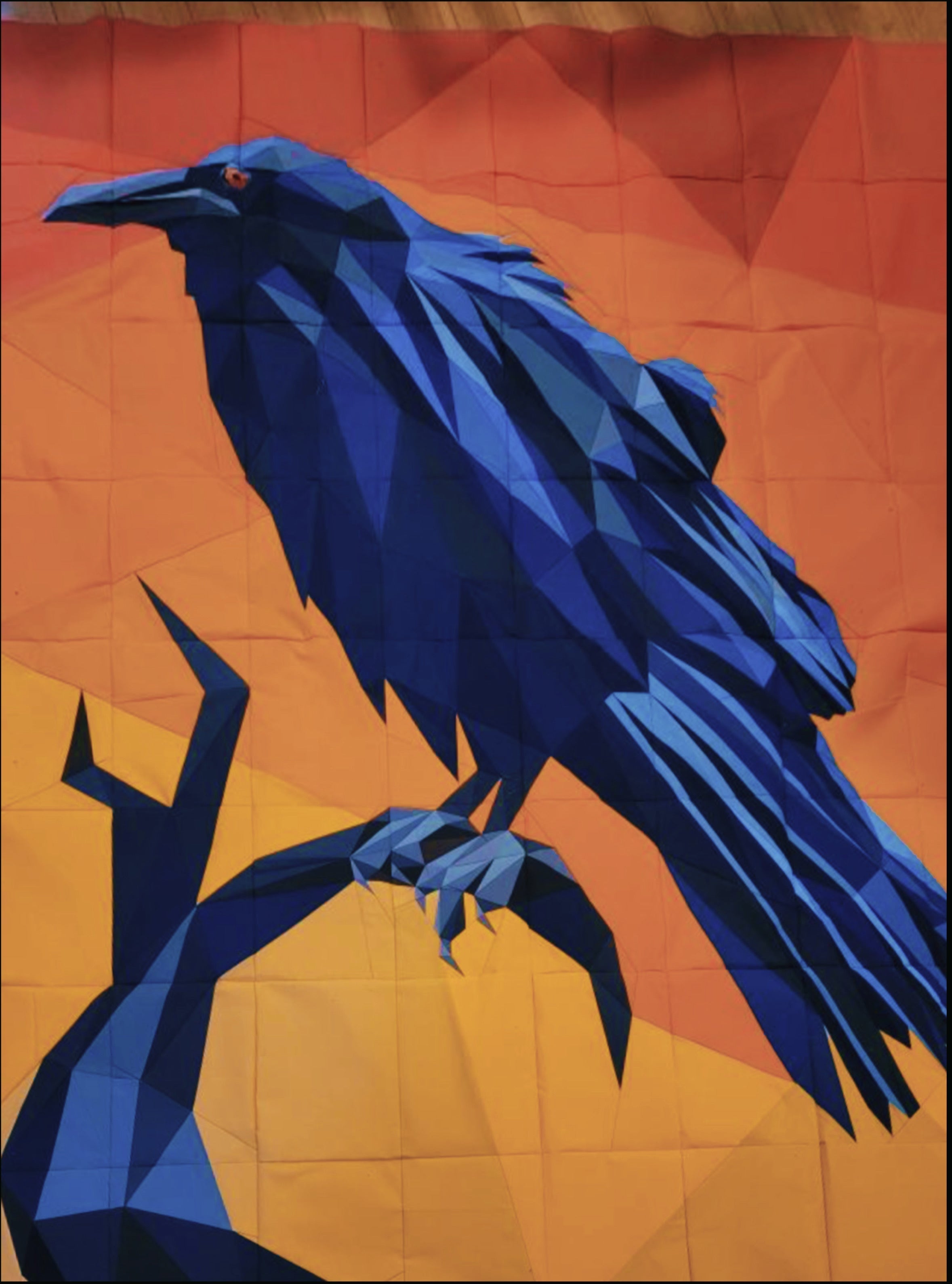 Edgar the Raven Pattern