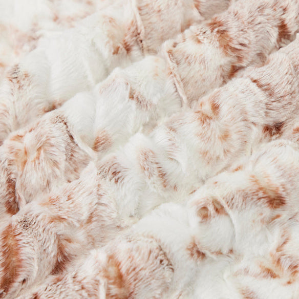 Woodland Luxe Cuddle Snowy Owl Limited Edition 58/60" Fabric Per Yard