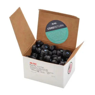 Black Magna-Glide Classics #60 Bobbin Box ( Case of 100 ) - Linda's Electric Quilters