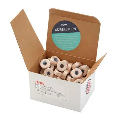 Cream Magna-Glide Classic #60 Bobbins ( Case of 72 ) - Linda's Electric Quilters