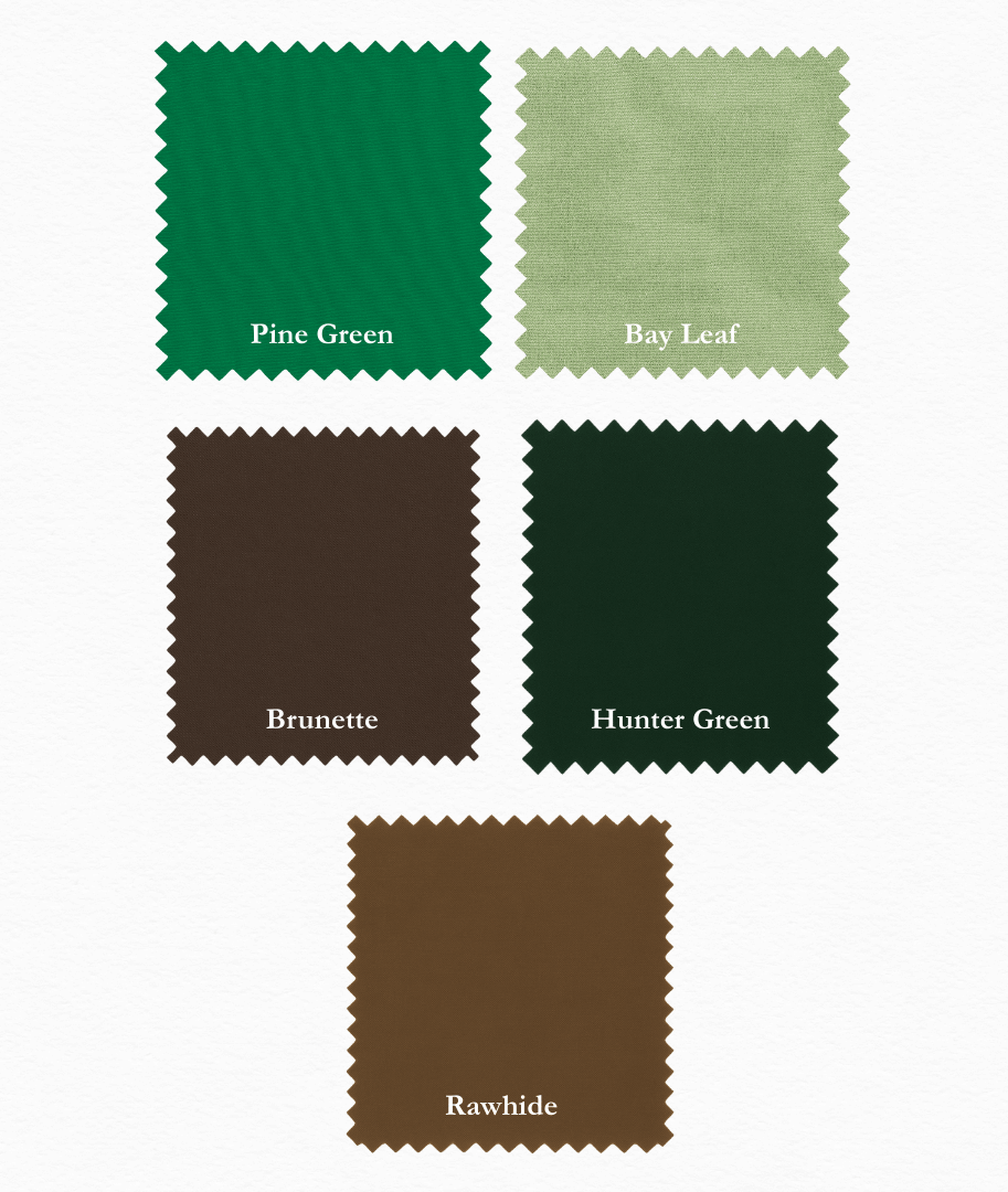 Green, Brown Supreme Solids - Fat Quarter Bundle - 10 pack (Outdoors)