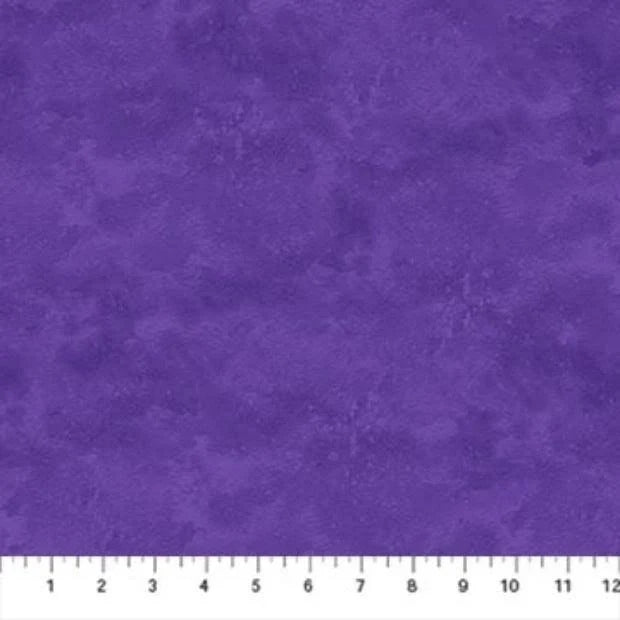Canvas Texture Pansy quilting fabric by Northcott