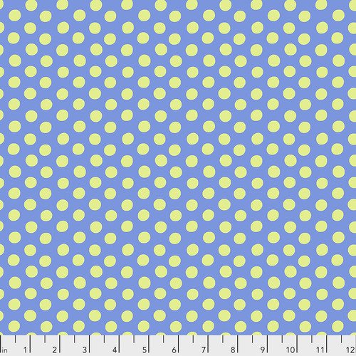 Kaffe Fassett Spot quilting cotton fabric in Spring colorway by FreeSpirit