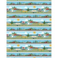 Let's Go Glamping 68414-445 45" wide fabric per yard